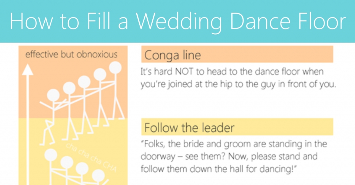 How to Fill a Wedding Dance Floor